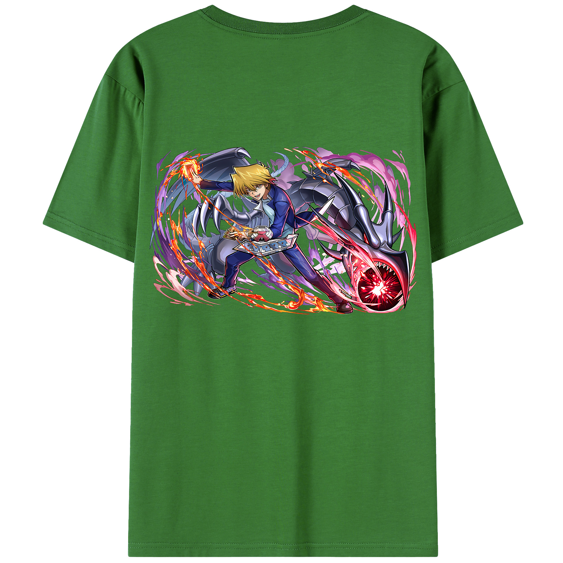 （画像用） 遊☆戯☆王 Yu-Gi-Oh! レディース半袖Tシャツ(バックプリント)